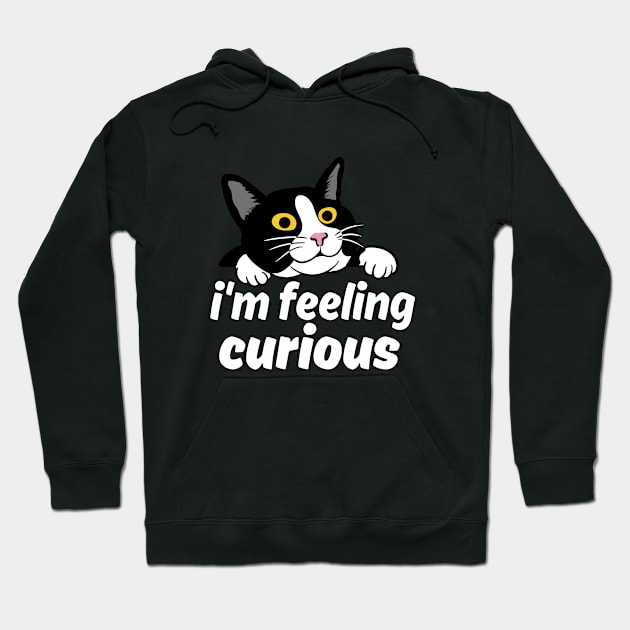 I'm Feeling Curious Hoodie by Peter smith